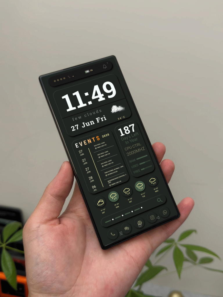 Neon Orbit A Clean And Futuristic KLWP Theme 2 1000022258