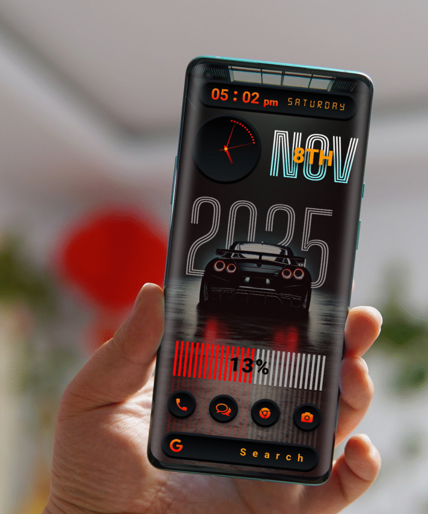 Neon Orbit A Clean And Futuristic KLWP Theme 4 HiShoot 20251108 170229
