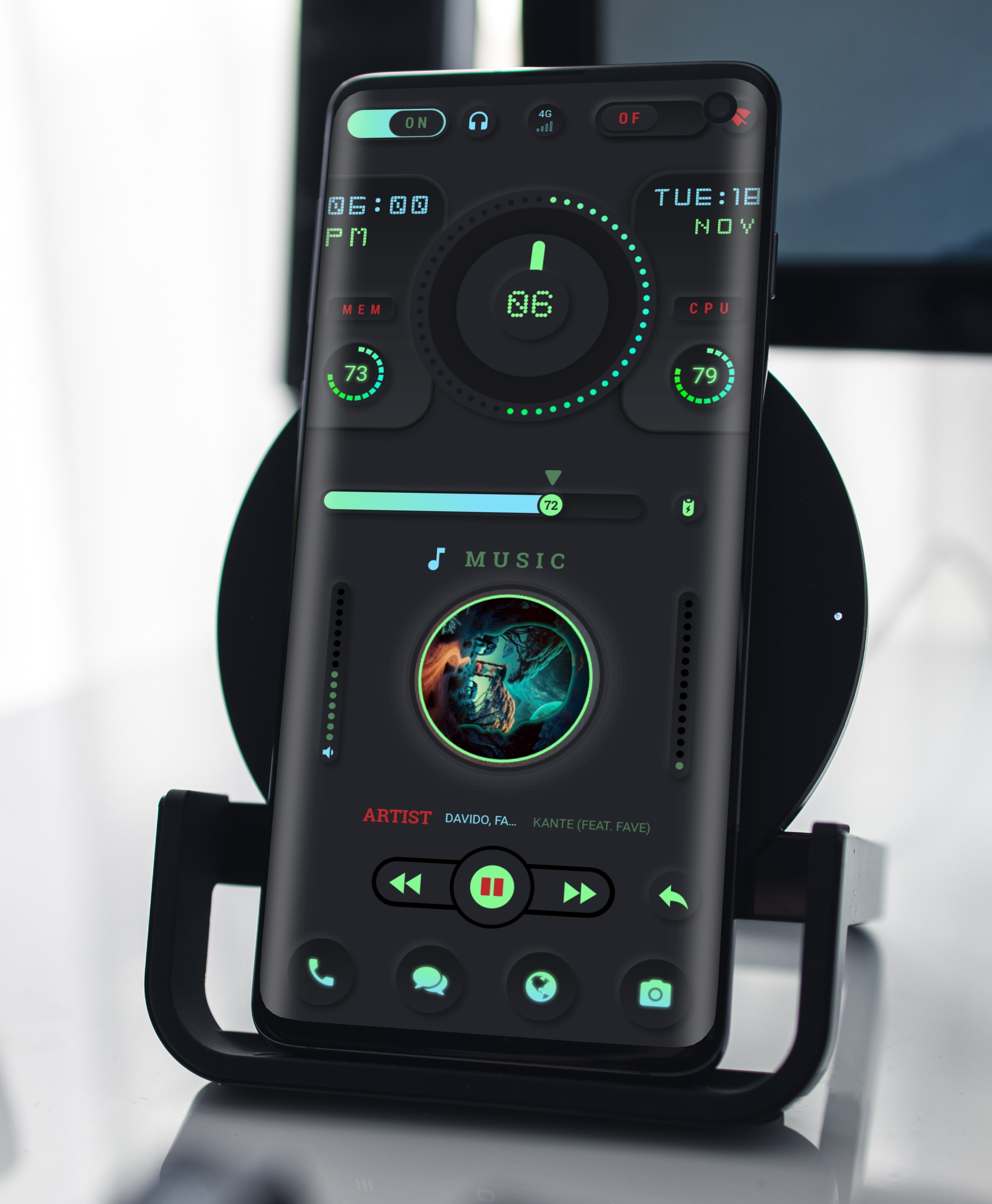 Neon Orbit A Clean And Futuristic KLWP Theme 1 HiShoot 20251118 180059