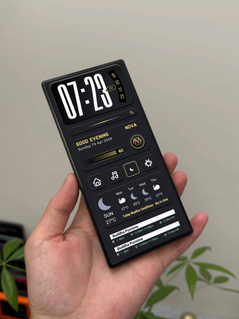 Eclipse Lux Premium KLWP Theme for a Luxury Android Experience 4 HiShoot 20260419 192418
