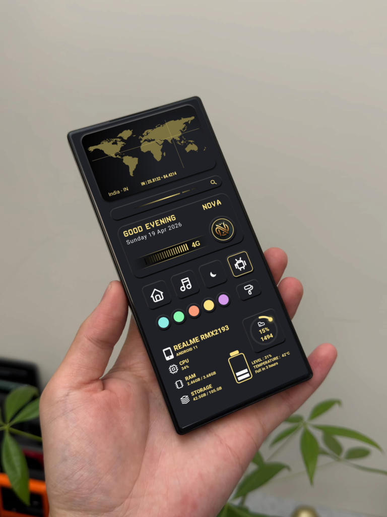 Eclipse Lux Premium KLWP Theme for a Luxury Android Experience 3 HiShoot 20260419 192439